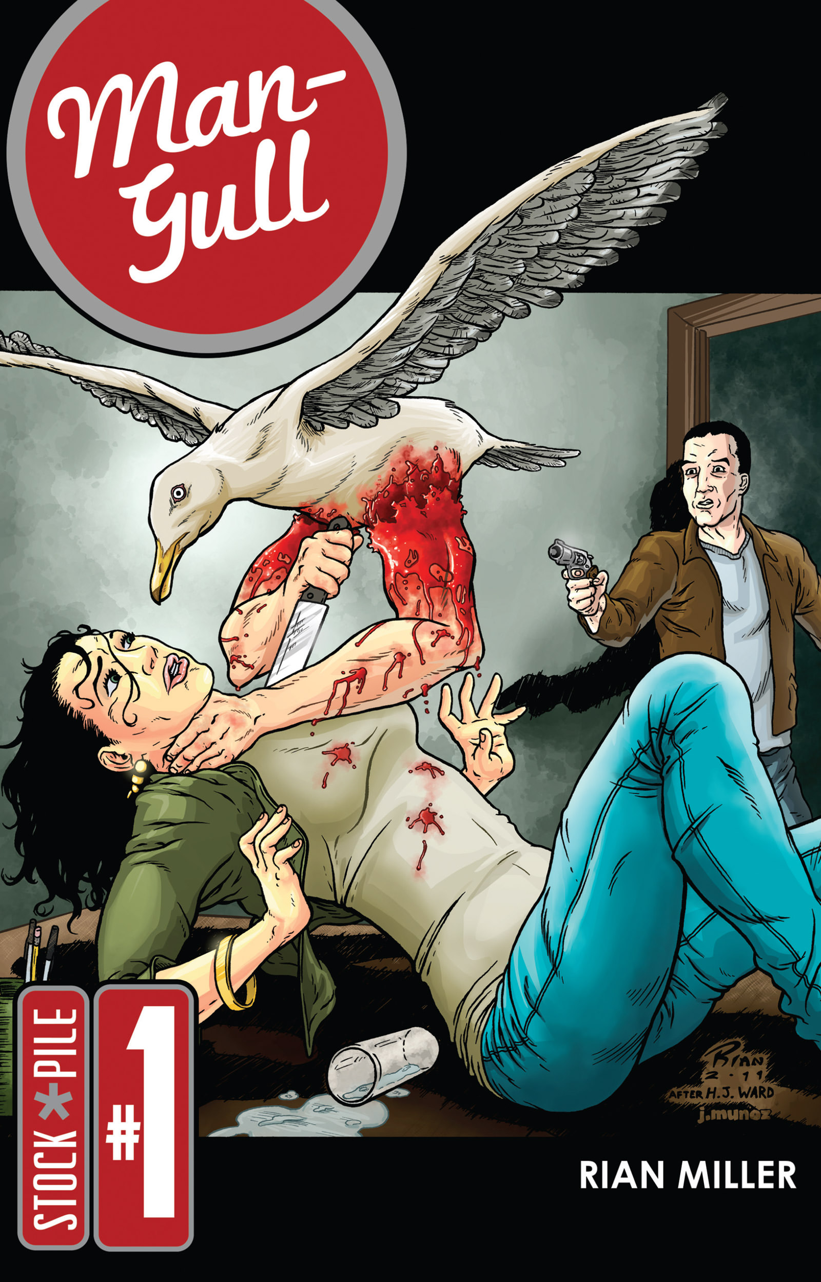 Man-Gull number one cover